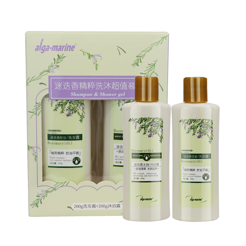 rosemary shampoo & shower gel set