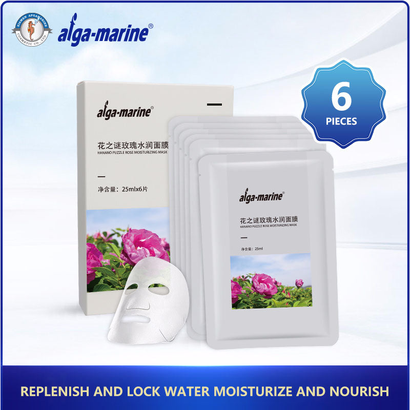 HANANO PUZZLE ROSE MOISTURIZING MASK