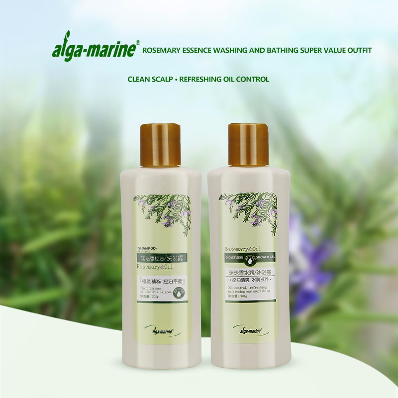 rosemary shampoo & shower gel set