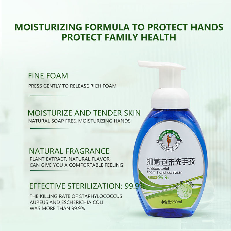 Antibacterial foam hand sanitizer